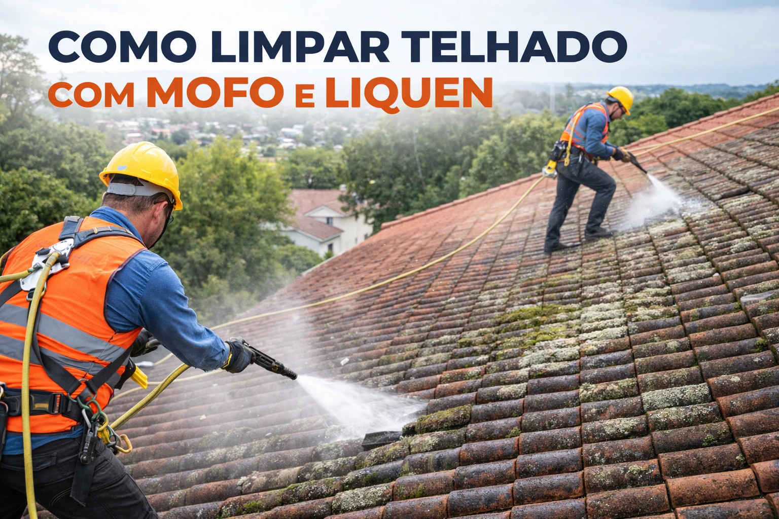 Como Limpar Telhado com Mofo e Liquen